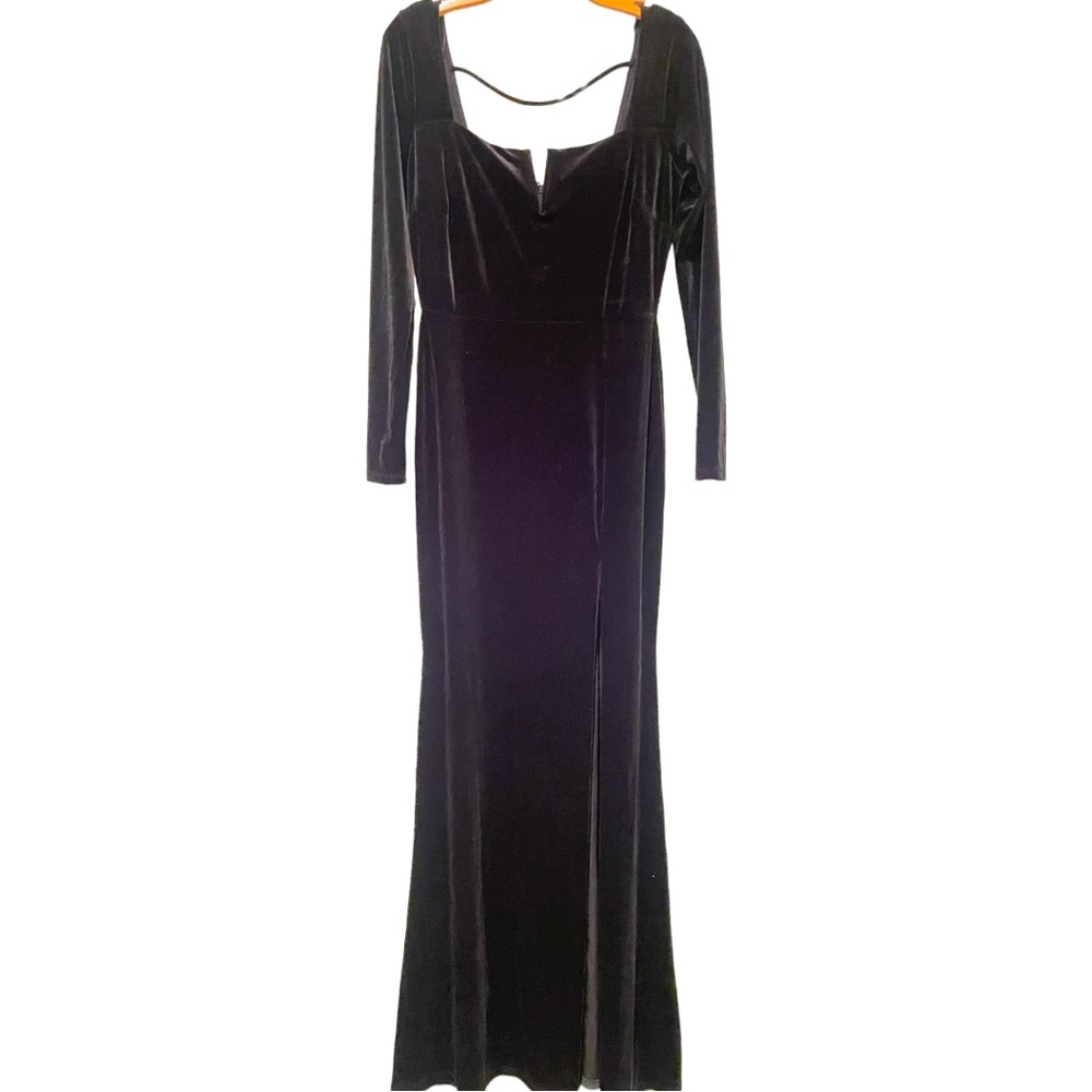 Velvet gown